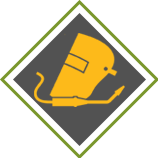 Welding Protective Gear Icon